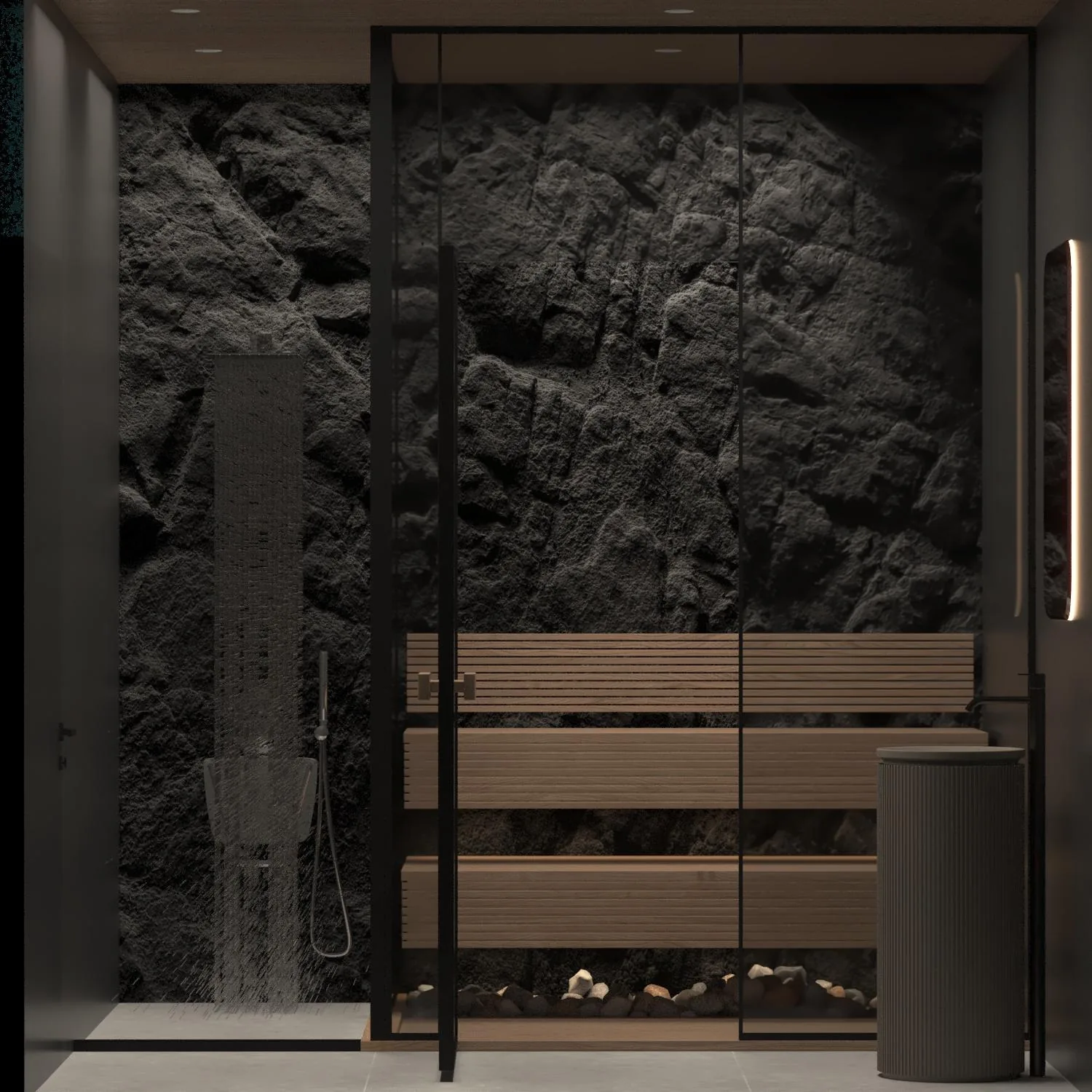 Conceptual fitness and wellness space at V-MIRAMAR